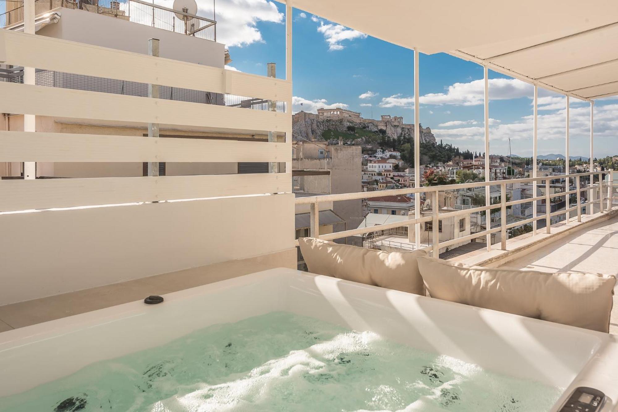 Syntagma Spa With Acropolis View أثينا المظهر الخارجي الصورة